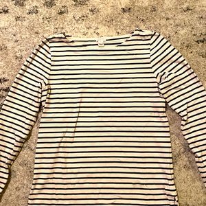 J. Crew boatneck LS tee